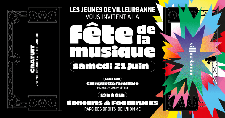 Visuel de la Fête de la Musique 2025